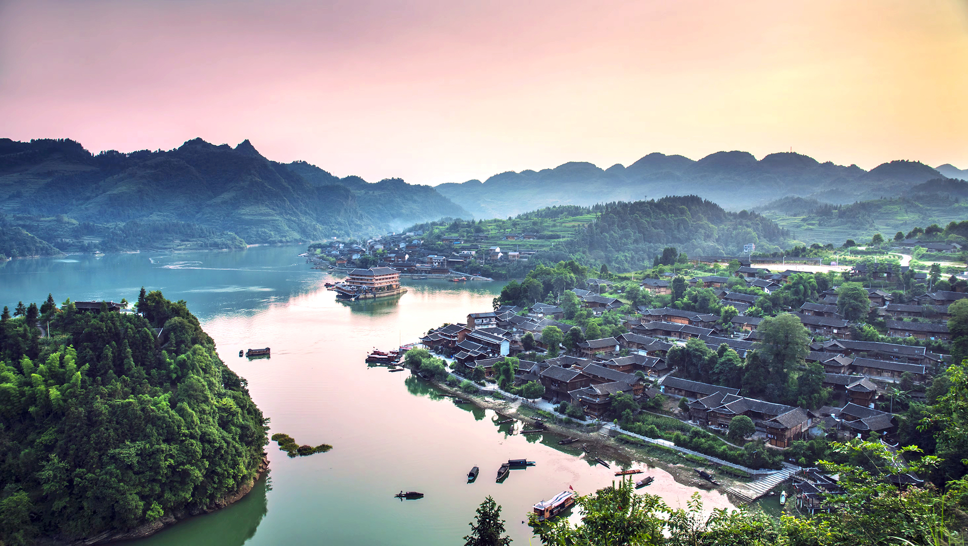 5  酉阳河湾景区